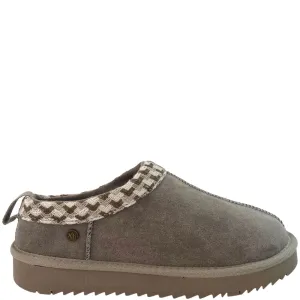 XTI Grey Slip On Tatum Slippers