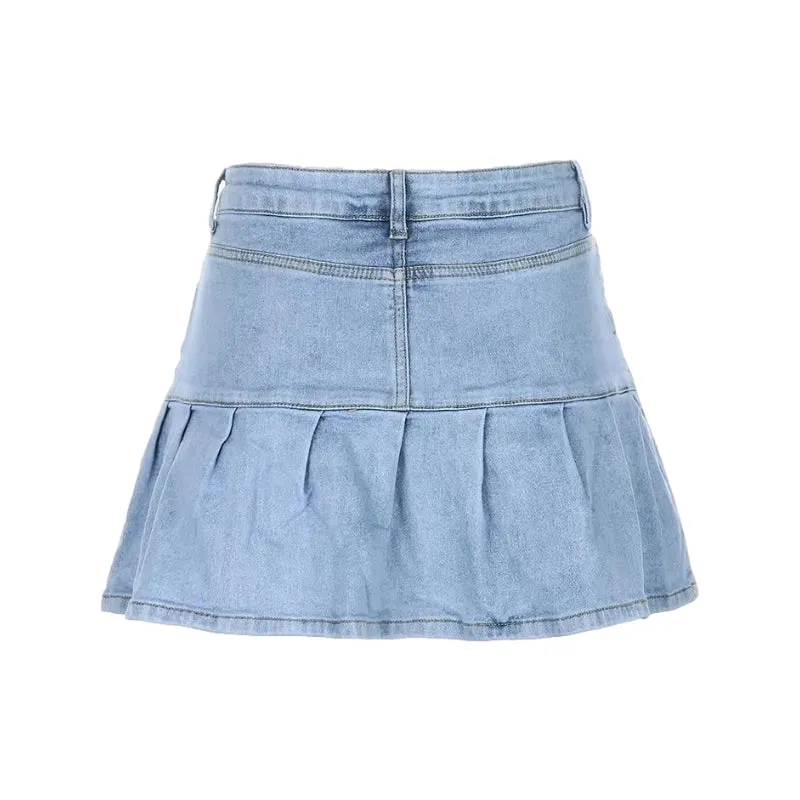 Y2K Denim Skirt
