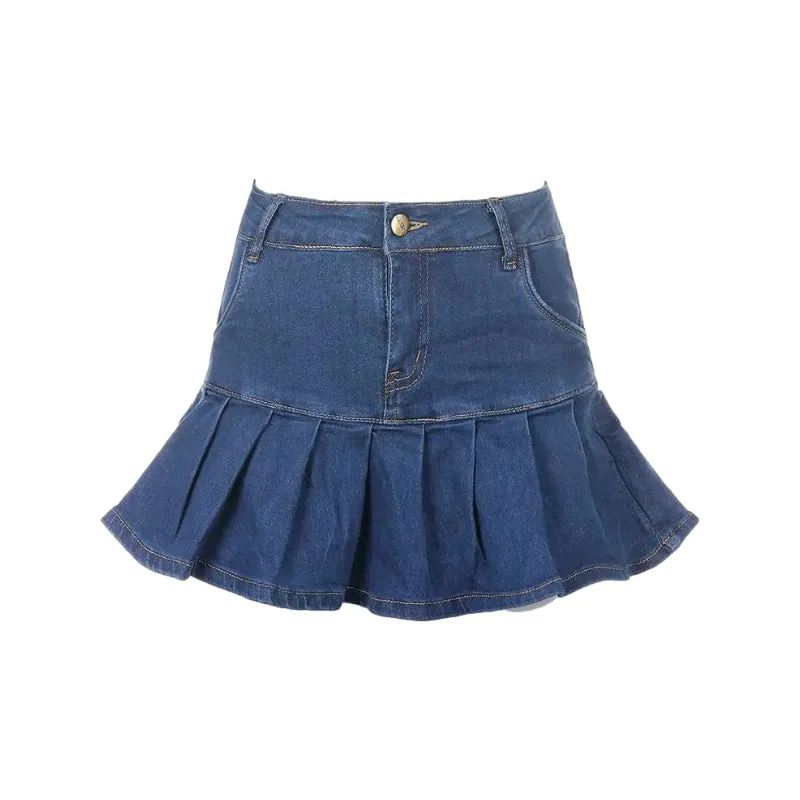 Y2K Denim Skirt