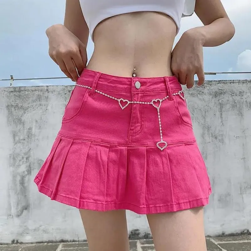 Y2K Denim Skirt