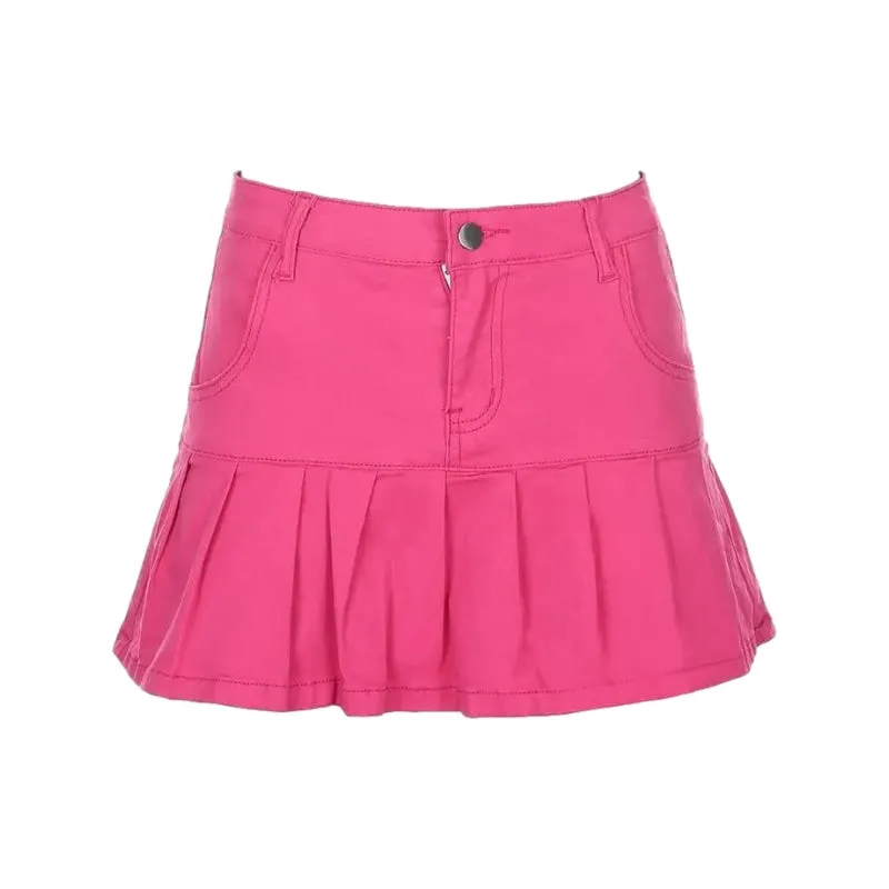 Y2K Denim Skirt