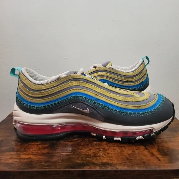 Youth Nike Air Max 97 Air Sprung Iron Grey Size 5.5