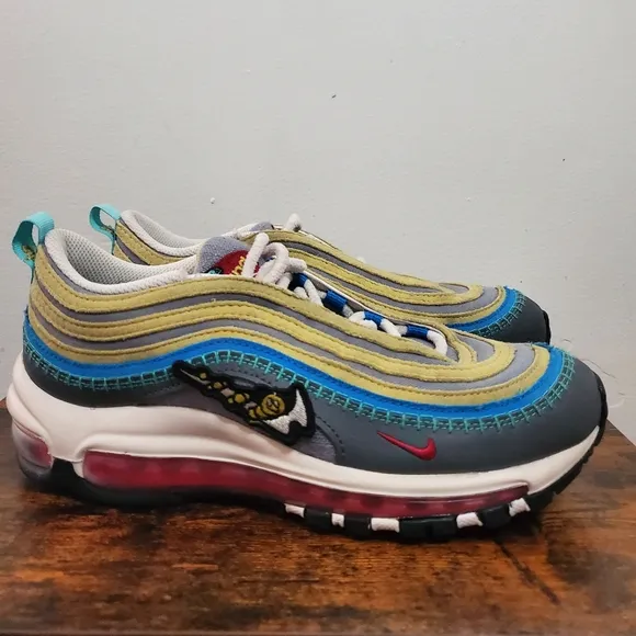 Youth Nike Air Max 97 Air Sprung Iron Grey Size 5.5