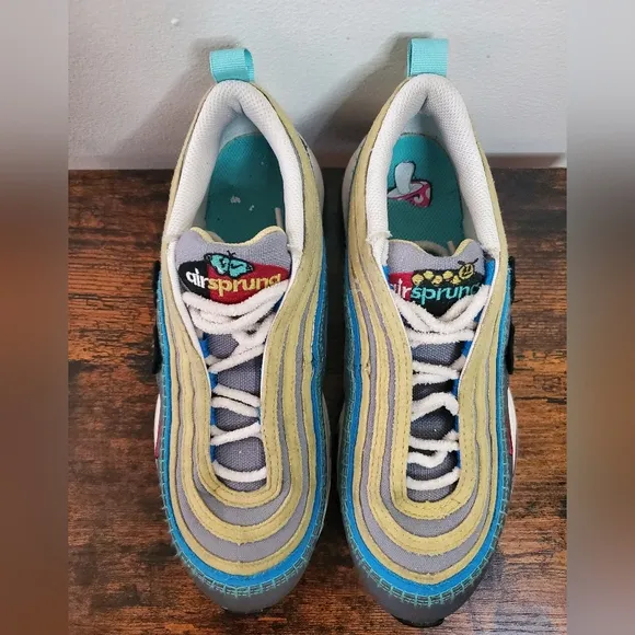Youth Nike Air Max 97 Air Sprung Iron Grey Size 5.5