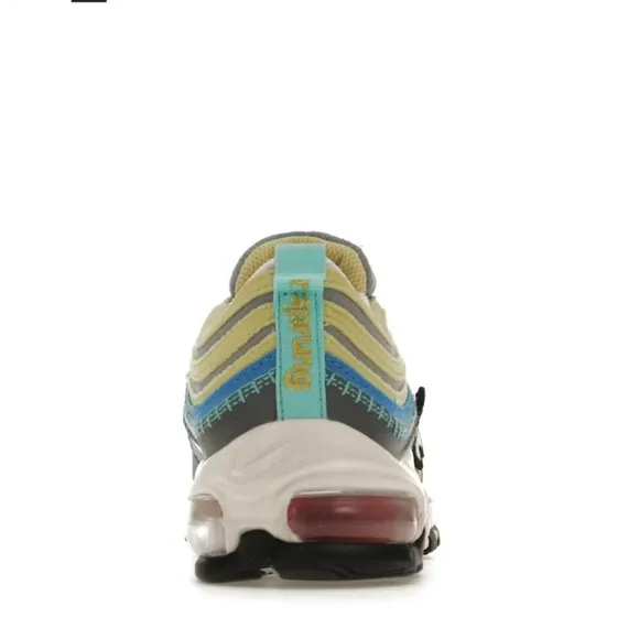Youth Nike Air Max 97 Air Sprung Iron Grey Size 5.5